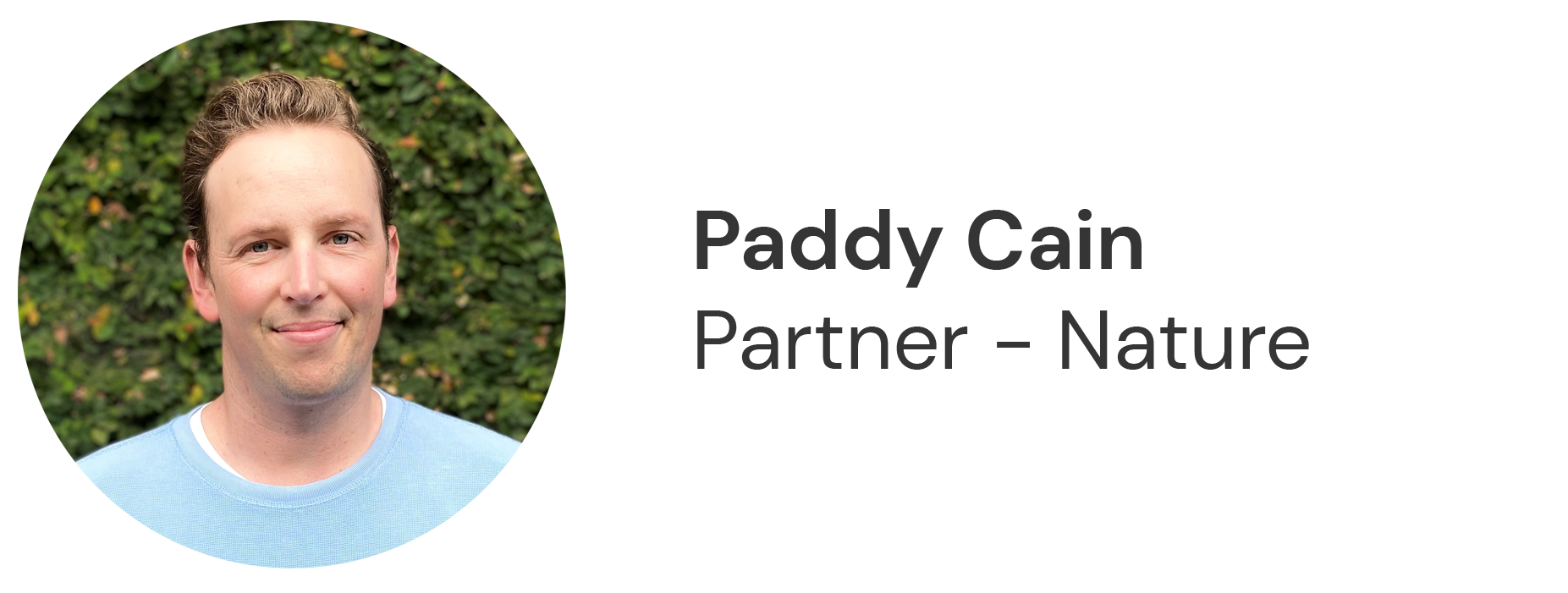Paddy Cain, Partner